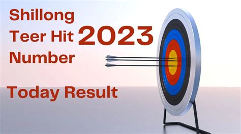 shillong hit number|shillong teer target number today.